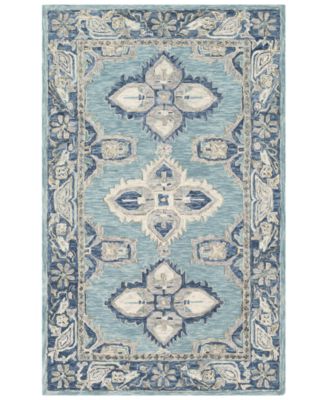 Surya - Bonifate BFT-1000 Aqua 2' x 3' Area Rug