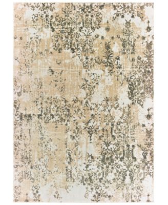 Oriental Weavers - Bowen 2067W Gray/Gold 3'10" x 5'5" Area Rug
