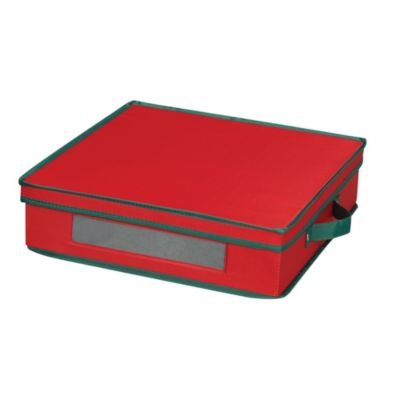 Household Essentials - Holiday China Charger Plate Storage Box