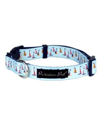 Parisian Pet - Sail Boats Dog Collar