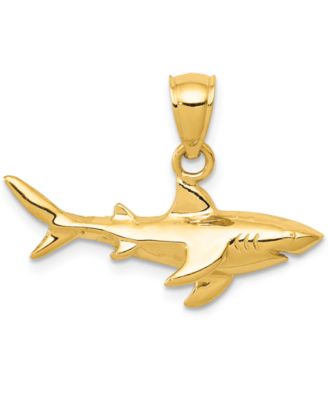 Macy's - Shark Charm Pendant in 14k Gold