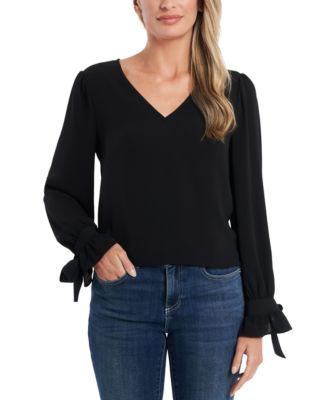 CeCe - Tie-Cuff Top
