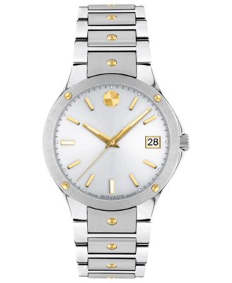 Movado - Women's Swiss SE Gold PVD & Stainless Steel Bracelet Watch 32mm