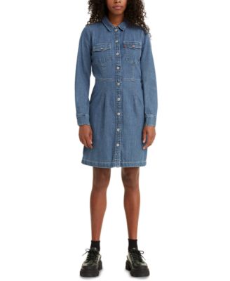 Levi's - Ellie Denim Button-Front Dress