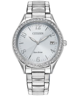 Citizen - Women's Eco Drive Classic Stainless Steel Bracelet Watch 34mm