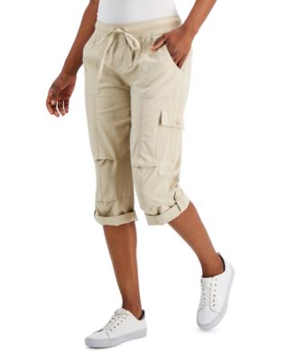 Tommy Hilfiger - Women's Cropped Cargo Pants