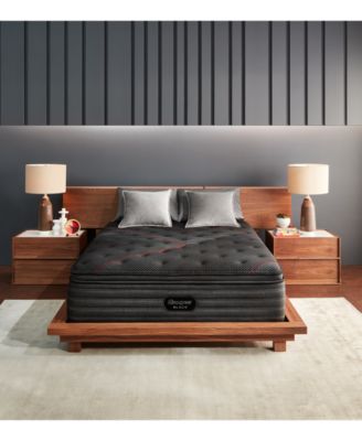 Beautyrest - Black&reg; C-Class 16" Plush Pillow Top Mattress Set- Full