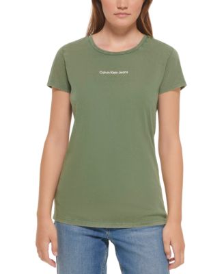 Calvin Klein Jeans - Women's Cotton Iconic Logo T-Shirt