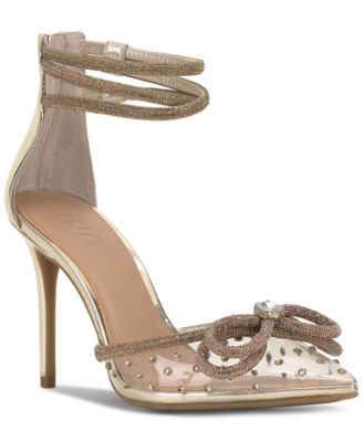 I.N.C. International Concepts - Women's Laynea Translucent Pointed-Toe Pumps