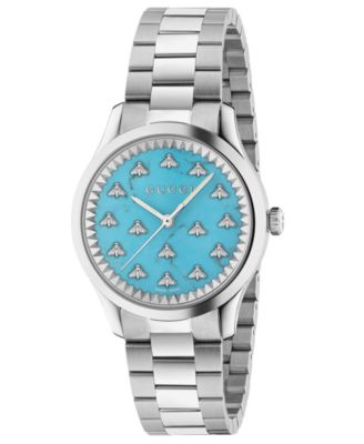 Gucci - Women's Swiss G-Timeless Multibee Stainless Steel Bracelet Watch 32mm