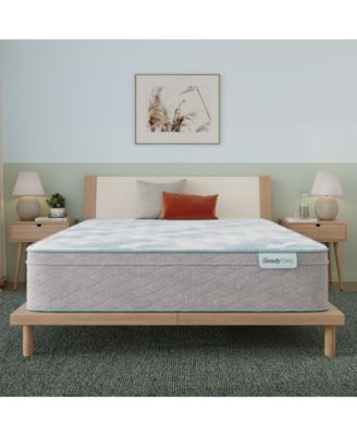 Beautyrest - Bashful Lullaby 12.25" Medium Euro Top Mattress Set - Twin XL