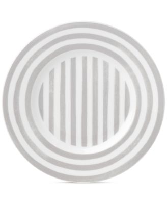 kate spade new york - Charlotte Street North Grey Collection Accent Plate
