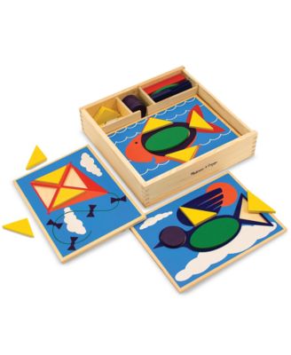 Melissa and Doug - Toy, Beginner Pattern Blocks