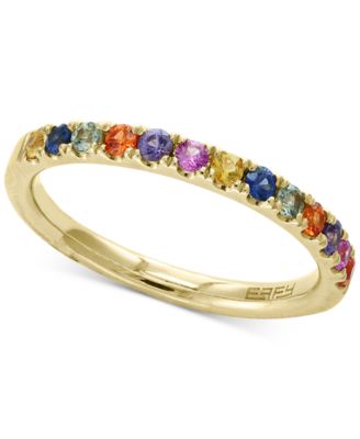 EFFY Collection - Multi-Sapphire Band (5/8 ct. t.w.) in 14k Gold