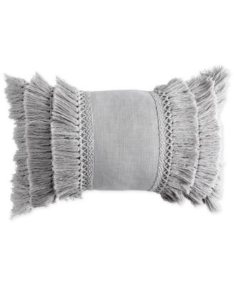 Peri Home - 12" x 18" Fringe Decorative Pillow