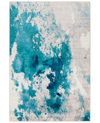 Abbie & Allie Rugs - Paramount PAR-1106 Teal 7'9" x 11'2" Area Rug