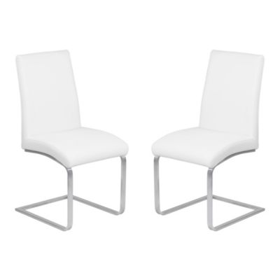 Armen Living - Blanca Dining Chair (Set of 2), Quick Ship