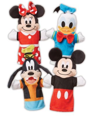 Melissa and Doug - Mickey Mouse  Friends Soft  Cuddly Hand Puppets