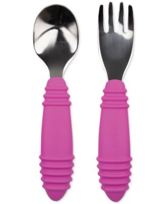 Bumkins - 2-Pc. Toddler Spoon & Fork Set