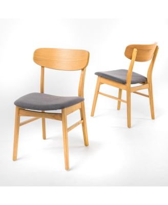 Noble House - Lucious Dining Chair, Quick Ship (Set of 2)