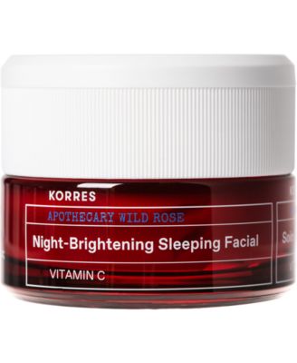KORRES - Korres Wild Rose Night-Brightening Sleeping Facial, 1.3-oz.