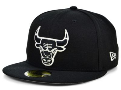 New Era - Chicago Bulls Black White 59FIFTY Cap