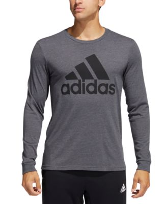 adidas - Men's Logo Long-Sleeve T-Shirt