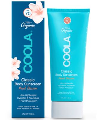 COOLA - Coola Classic Body Organic Sunscreen Lotion SPF 70 - Peach Blossom, 5-oz.