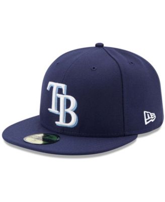 New Era - Men's Navy Tampa Bay Rays Game Authentic Collection On-Field 59FIFTY Fitted Hat