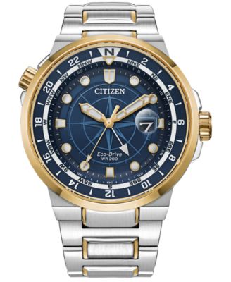 Citizen - Men's Endeavor Two-Tone Stainless Steel Bracelet Watch 44mm