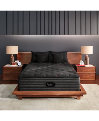 Beautyrest - Black&reg; C-Class 13.75" Medium Mattress Set- Queen Split