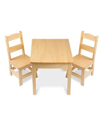 Melissa and Doug - Wooden Table & Chairs Set