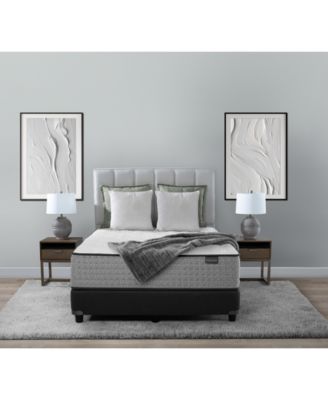 Aireloom - Hybrid 12.5" Firm Mattress Set-Queen Split