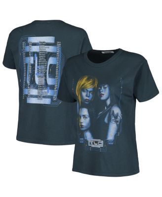 Daydreamer - Women's Charcoal TLC FanMail Tour Graphic Ringer T-Shirt