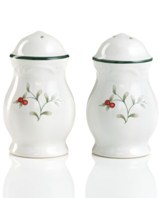 Pfaltzgraff - "Winterberry" Salt and Pepper Shakers