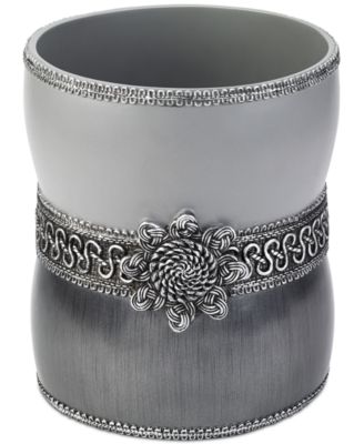 Avanti - Braided Medallion Granite Wastebasket
