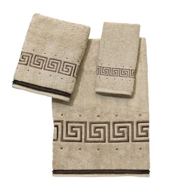 Avanti - Pre Athena Embroidered Greek Key Hand Towel