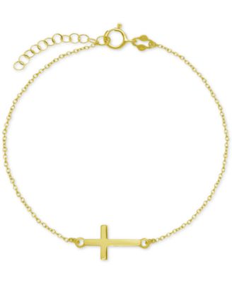 Giani Bernini - East West Cross Ankle Bracelet