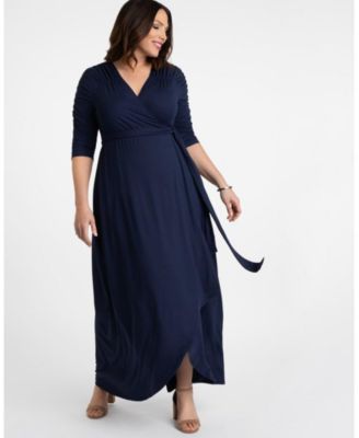Kiyonna - Womens Plus Size Meadow Dream Maxi Dress