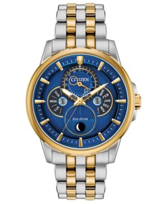 Citizen - Men's Calendrier Two-Tone Stainless Steel Bracelet Watch 44mm