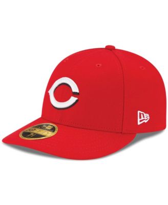 New Era - Men's Cincinnati Reds Authentic Collection On Field Low Profile Home 59FIFTY Fitted Hat