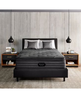 Beautyrest - Black&reg; L-Class 14.25" Medium Pillow Top Mattress Set- Queen Split