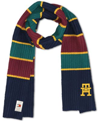 Tommy Hilfiger - Men's Monogram Rib Stripe Scarf