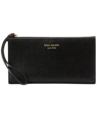 kate spade new york - Morgan Saffiano Leather Continental Wristlet