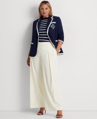 Lauren Ralph Lauren - Plus Size Blazer & Pants Outfit