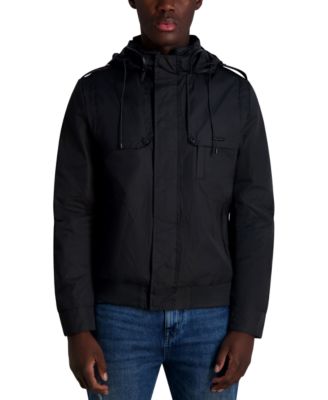 Karl Lagerfeld - Men's Ripstop Tech Bomber Jacket