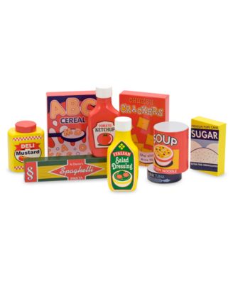 Melissa and Doug - Toy, Wooden Pantry Products Set