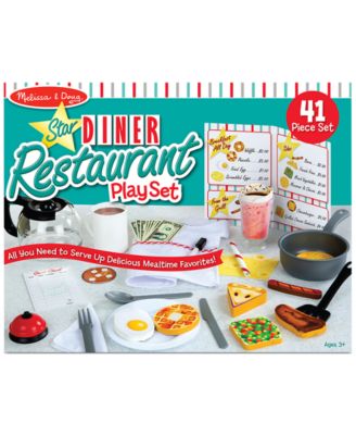 Melissa and Doug - Diner Restaurant Play Set