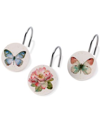 Avanti - Butterfly Garden Shower Hooks