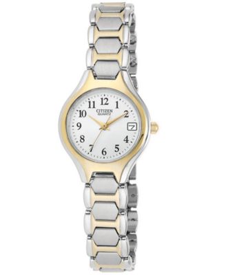 Citizen - Women's Two Tone Stainless Steel Bracelet Watch 23mm EU2254-51A